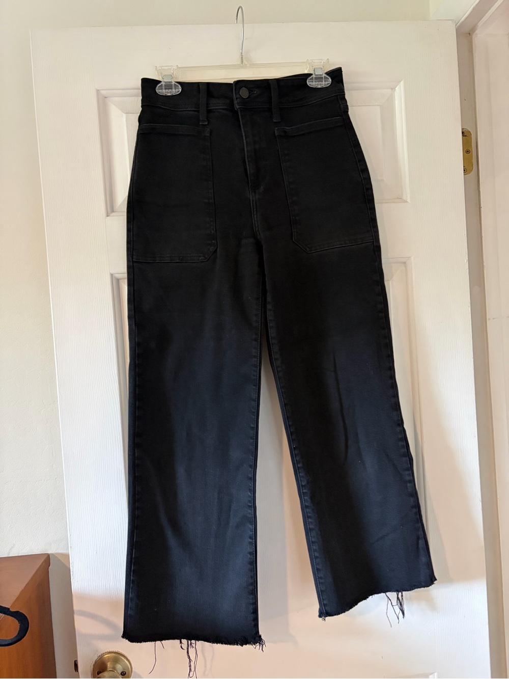 Bronxton High-Rise Black Wide-Leg Women's Jeans